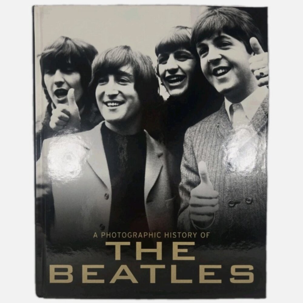 A Photographic History of The Beatles Book Hardcover Dust Jacket Parragon Photos